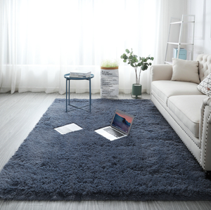 <span class=keywords><strong>Tapis</strong></span> shaggy tie-dye dégradé, super doux et moelleux, à poils longs, antidérapant, pour salon, chambre, décoration intérieure - Product Image 6