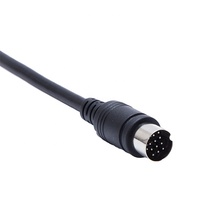 Wasserdichtes 13-poliges Mini-Din-Anschluss kabel PVC-Mantel folien abschirmung für die Rückfahrkamera-Rückfahrkamera-Monitor anwendung