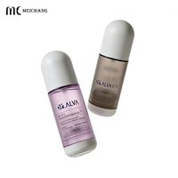 Flacons pompe sans air AS de 45 ml, anti-fuite, en plastique, vides, pour emballage de sérum médical et esthétique, soins de la peau