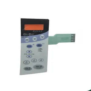 Switch Membrane Digital Scale Polydome Mylar Circuit Embossed Tactile Keys Membrane Switch