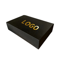 Nouvelle Boîte Cadeau Pliante de Luxe en Carton Rigide avec Design Personnalisé, Grand Logo, Emballage Magnétique en Papier Pliable
