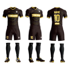 Maglia da <span class=keywords><strong>Calcio</strong></span> Personalizzata HENGYU per Uomo - 100% Poliestere con Stampa in Sublimazione, Uniforme da <span class=keywords><strong>Calcio</strong></span> con Nomi e Numeri della Squadra - Product Image 5