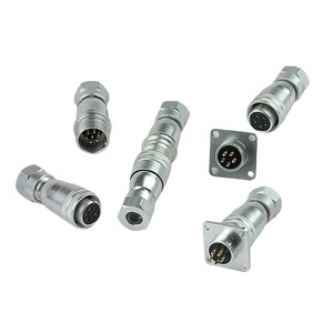 Conector Circular Impermeable CSP XM16 de 2, 3, 4 y 5 Núcleos, Carcasa de Goma para Instalación por Soldadura, Equipo de Comunicación - Product Image 3