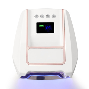 Lampe UV LED rechargeable haute puissance 126W 365nm pour le séchage des ongles, lampe de séchage pour salon et usage domestique, sécheuse UV pour gel à ongles - Product Image 1