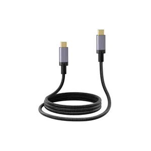 Cable USB3.2 Gen2 1 metro tipo C a C Cable 100W 10Gbps 4K60Hz pantalla función completa Compatible con MacBoo K Pro