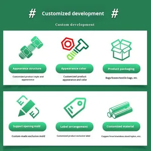 <span class=keywords><strong>Crochet</strong></span> à visser en L à angle droit rembourré, nickelé, bleu, à serrage manuel, autotaraudeur, pour quincaillerie de meubles et d'éclairage - Product Image 3