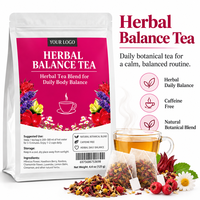 Tisanes aux herbes en marque blanche Hibiscus, Aubépine, Rooibos, Camomille, Lavande, Mélisse, Cannelle – Mélange botanique quotidien – Usine OEM ODM