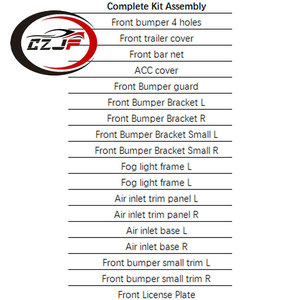 CZJF Productos Populares Kit de Ensamblaje Completo para <span class=keywords><strong>BMW</strong></span> Serie X5 G05 <span class=keywords><strong>LCI</strong></span> MT 2022 <span class=keywords><strong>2023</strong></span> 2024 2025 2026 OEM 51115A45331 - Product Image 3