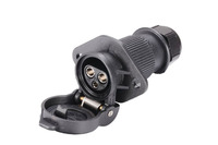 Iso 7638 1185 automatique de harnais de fil femelle mâle 7pin façon prise adaptateur de câble de remorque à 7 broches