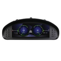Tableau de bord numérique LCD 10,25 pouces pour Peugeot 407 407SW 2004-2010, compteur de vitesse numérique OBD, panneau d'instruments automatique