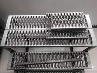 Produits à usage industriel, plaque antidérapante, effet bouche de crocodile, antidérapant efficace et personnalisable