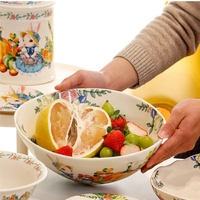 Ustensiles de cuisine pour la maison, commande en gros, ensemble de vaisselle en porcelaine, bol égouttoir pour fruits et légumes |   Compatible micro-ondes, réutilisable, écologique