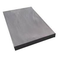 Plaque de graphite industrielle renforcée haute pureté, haute densité, haute conductivité, certifiée ISO9001, lame en carbone pour applications industrielles