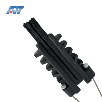 Pince de tension extérieure en fibre optique pour câble de dérivation Accessoires d'installation aérienne Pince de fil d'ancrage ADSS