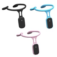 Correcteur de posture intelligent à capteur de vibration, dispositif de soutien cervical antidérapant à angle réglable