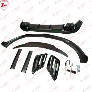 Z-ART 2021 + W223 Kit de carrosserie de Style <span class=keywords><strong>B</strong></span> pour <span class=keywords><strong>Mercedes</strong></span> Benz <span class=keywords><strong>classe</strong></span> S Aerokit en Fiber de carbone pour <span class=keywords><strong>Mercedes</strong></span> W223 Kit de carrosserie de réglage en Fiber de carbone - Product Image 3