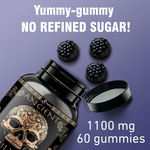 Gomitas de Shilajit, Maca y Cúrcuma de Alta Calidad, Sin Azúcar, Gomitas de Shilajit Dorado del Himalaya para la Fuerza y la Inmunidad - Product Image 3