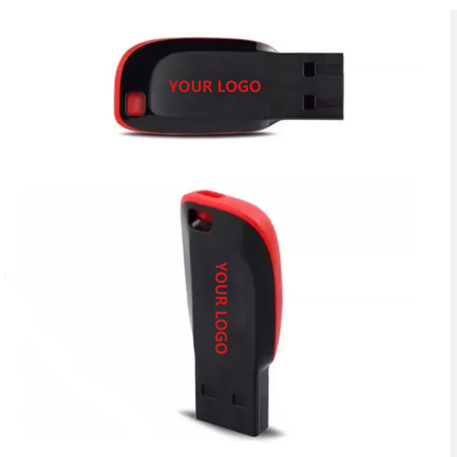 2026 Hot Sale High Speed USB 2.0 Plastic Customised 16GB/32GB Win11 Use Flash Drive