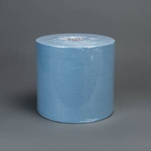 ヘビーデューティーウッドパルプスパンレース不織布工業用クリーニングワイプ - Product Image 1