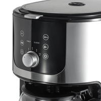 Cafetera Multifunción Todo en Uno, 1050W, con Función de Mantener Caliente, para Mostrador de Cocina