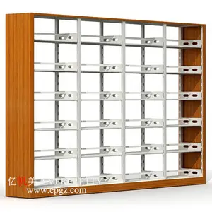 Book Shelf For Library High Quality School Library Furniture Book Shelfs 6 Layers Adjustable Layer Height Book Shelf For School