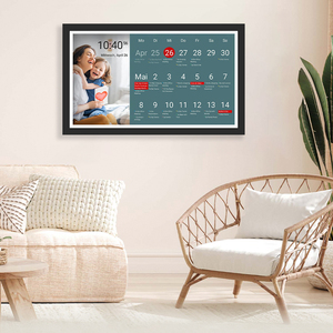 2025 Thông Minh Tường Lịch Android 13 màn hình cảm ứng 21.5 "<span class=keywords><strong>LCD</strong></span> đồng hồ & kỹ thuật số biển Lịch Điện tử - Product Image 3