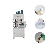 Mélangeur planétaire en acier inoxydable FXJ-5L, agitateur sous vide, broyeur, moteur DC, haute viscosité 10000-2000000cps, système de mélange et de chauffage
