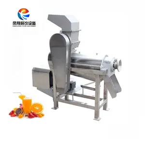 Extractor de jugo de frutas y verduras de tipo grande Industrial, máquina de extracción de jugo de zanahoria, piña y manzana