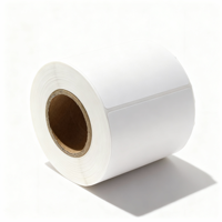 Etiqueta Adhesiva de Papel para Códigos de Barras, Resistente al Agua, a la Abrasión y a los Desgarros, Ecológica, Colores Brillantes/Mate