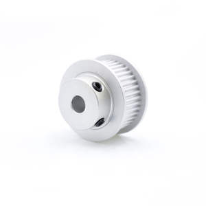 بكرة حزام توقيت 3M بـ 25/28 سنًا، قطر داخلي 5-17/5*<span class=keywords><strong>2.3</strong></span> مم، عجلة متزامنة ذات حافة لآلات التحكم الرقمي بالحاسوب - Product Image 2