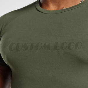 Bestex Oem Private Label Fitness Wear Camisetas Deportes Top Personalizado Hombres Quick Dry Muscle Fit <span class=keywords><strong>Workout</strong></span> Athletic Training Shirt Hombres - Product Image 4