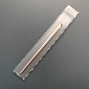 2024 personalizado en forma de media luna detalles de los ojos cepillo pequeño semi-ventilador hoja delineador sombra de ojos cepillo debajo del párpado <span class=keywords><strong>para</strong></span> herramienta de maquillaje cepillo - Product Image 5