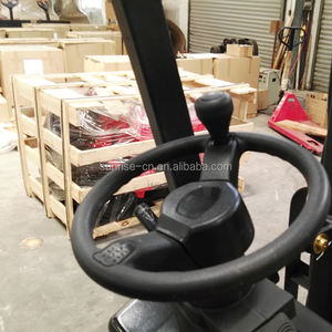 Carretilla elevadora eléctrica de 3 ruedas estilo TCM SUNRISE con marca <span class=keywords><strong>CE</strong></span>, capacidad de carga de 1,5 toneladas, vehículo todo terreno con batería - Product Image 3