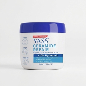 <span class=keywords><strong>Crema</strong></span> Hidratante con <span class=keywords><strong>Urea</strong></span> YASS 500g +5% Pantenol, Hidratación Profunda, Reparación <span class=keywords><strong>de</strong></span> <span class=keywords><strong>la</strong></span> Barrera Cutánea, para Mujeres, Uso Diario, Piel Mixta y Sensible, Rostro - Product Image 1