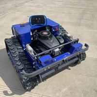 Tondeuse à gazon télécommandée à chenilles Agile RC pour terrains difficiles, 550 mm, à essence, avec capacité de montée à 45 degrés