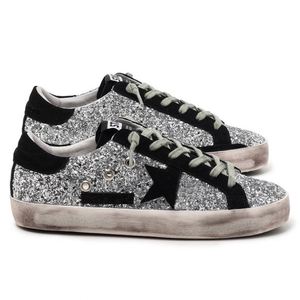 Zapatos Clásicos Dirty Little Shoes con Lentejuelas en Forma de Estrella, Negros, con Cordones, de Piel Vacuna de Primera Calidad, con Aumento de Altura Invisible, para Invierno y Primavera - Product Image 3