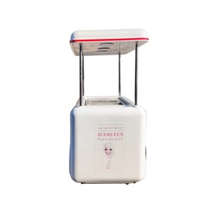 Chariot mobile de vente rapide de glaces et de bâtonnets glacés - Product Image 1