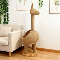 Grande poupée en peluche girafe tressée Hibiscus Quatre Saisons pour structure d'escalade multifonctionnelle intégrée