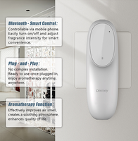 Diffuseur d'arômes mural Bluetooth avec fonction de télécommande intelligente sans eau de luxe de bonne qualité