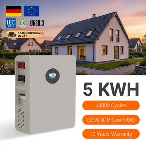 แบตเตอรี่ LITHTECH Lifepo4 กำลังสูง 5 กิโลวัตต์/ชั่วโมง สำหรับระบบแผงโซลาร์เซลล์ - Product Image 1