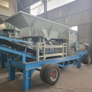 Jd Di Chuyển Hộp Máy Nghiền Quặng Máy Cắt Đá Xe Tải-Điều Khiển Bánh Di Động Trạm Nghiền Với Băng Tải Vành Đai AC Động Cơ Max.30-60T/H - Product Image 5