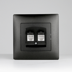 Vật Liệu PC Màu Trắng Được Chứng Nhận TUV/CE/CB Tiêu Chuẩn EU Điện CAT3 RJ11 CAT6 RJ45 Dữ Liệu Máy Tính + Ổ Cắm Điện Gắn Tường - Product Image 4