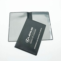 Portadocumentos de PVC para Auto con Logotipo Personalizado, Funda de Plástico Suave para Registro de Vehículo, Carpeta Organizadora de Papeles de Seguro Personalizada
