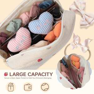 Sac banane tendance personnalisé avec patch pour filles, sac à bandoulière pour femmes et enfants, sacs imprimés adorables - Product Image 2