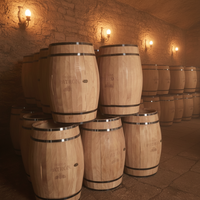 Grands fûts à bière décoratifs en bois personnalisés de 5 L à vendre