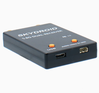Récepteur FPV Skydroid en plastique 5.8G 150CH à canaux complets avec double antenne UVC et contrôle OTG, avec audio pour smartphone Android