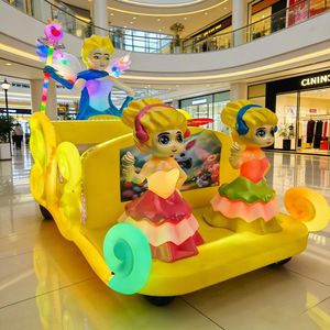 Auto Giocattolo a Batteria per Bambini, Modello Principessa, per Uso Interno/Esterno, Sotto i 5 Anni, 24V, in Plastica Rinforzata con Fibra di Vetro - Product Image 4