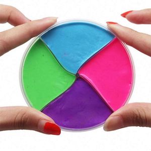 ของเล่นเด็ก พลาสติกปลอดสารพิษ สไลม์อาบน้ำสีสันสดใส สี่สี ดินน้ำมันเสริมพัฒนาการ คุณภาพสูงสำหรับเด็ก - Product Image 2