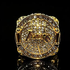 Bague commémorative des Lakers champions 2009-2010, bague Kobe en alliage, bague simple et tendance, commémoration pour les fans - Product Image 4