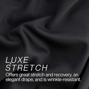 Stretchy White <b>Knit</b> Polyester Spandex Fabric Sold Per Yard Soft Elastic Cloth Perfect For Hand Sewing And Dress Production - Product Image 2